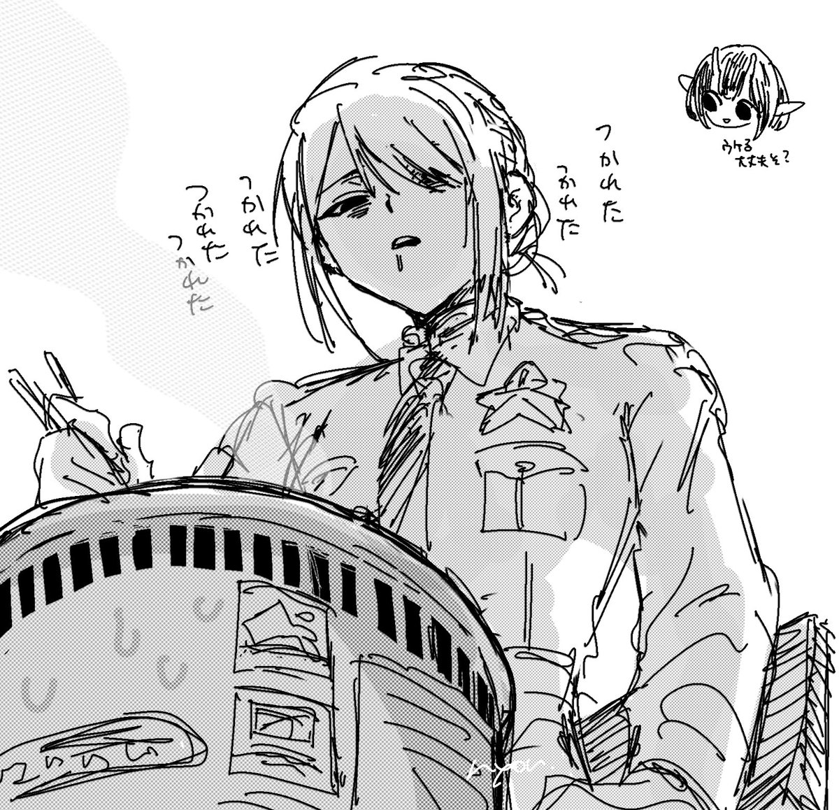 カップ麺待ちながら見れるよ！って言われたのでカップ麺待ちながらみました ﾘｮｰｺさんメロいですね