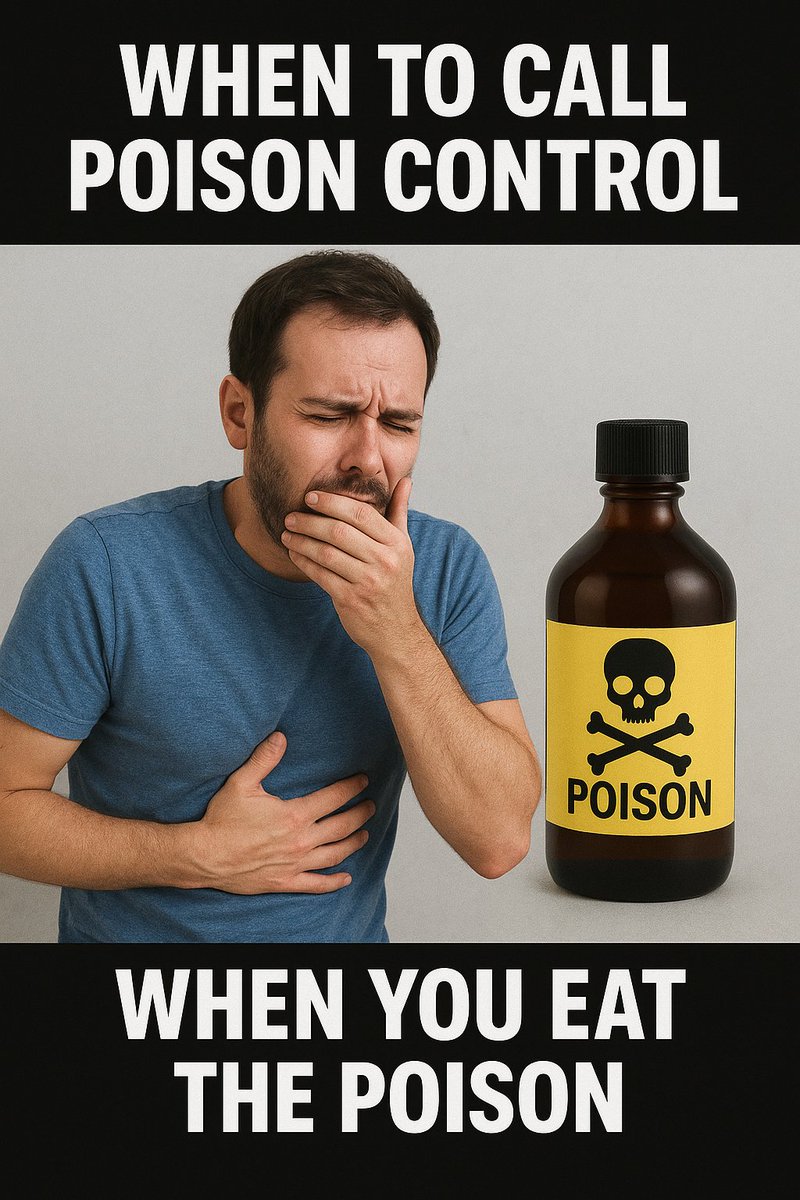 We asked ChatGPT to create an image of when to call the poison center.  
Who taught ChatGPT sarcasm?