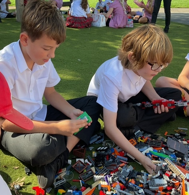 Every Friday lunch time, Miss Weston hosts an Art &amp; DT club. Today the children took part in Lego (DT) and using their engineer brains, created incredible models that they were all very proud of! Well done everyone!
