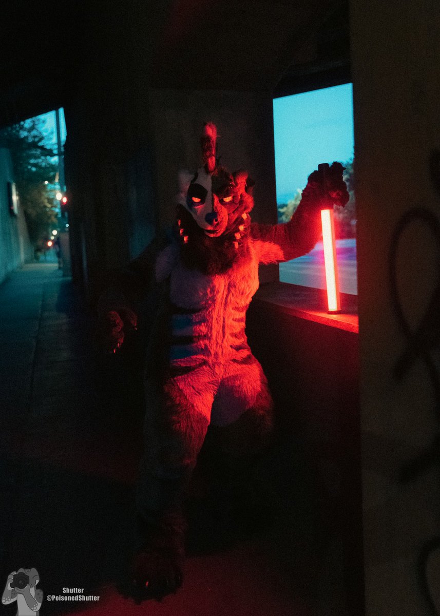 Millitrix01's tweet image. Guide me to the light. 🔥

📸: @PoisonedShutter 

#fursuit #fursuits #fursuiter #furry #furryfandom #cyberpunk #cybernetic #fursuiting #furrycommunity #furrys #FursuitFriday #FursuitsFriday
