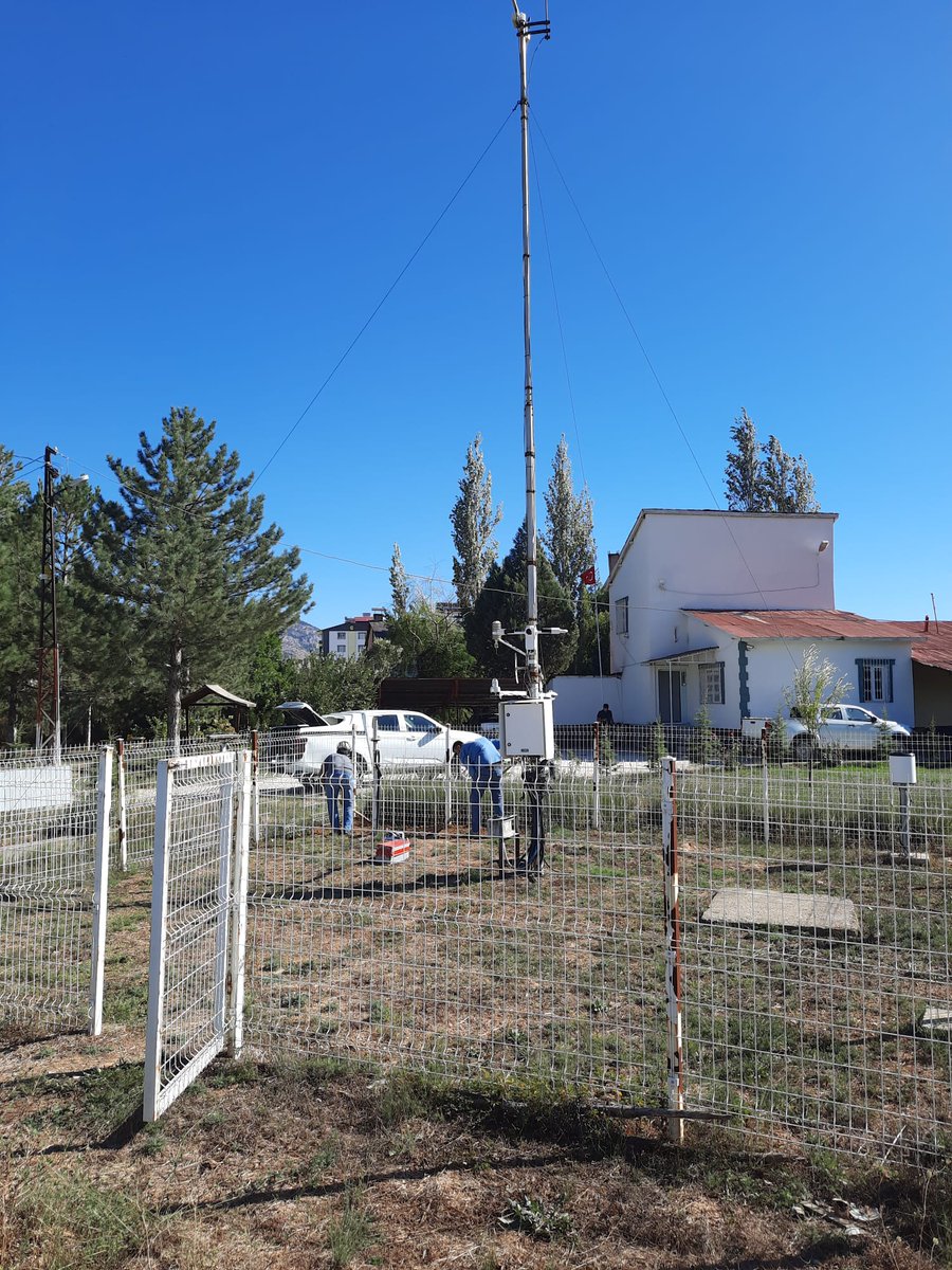 Müdürlüğümüz sorumluluk sahasında bulunan Türkçayırı, Göksun ve Afşin Otomatik Meteoroloji Gözlem İstasyonlarının (OMGİ) bakım ve onarımı yapılmıştır.