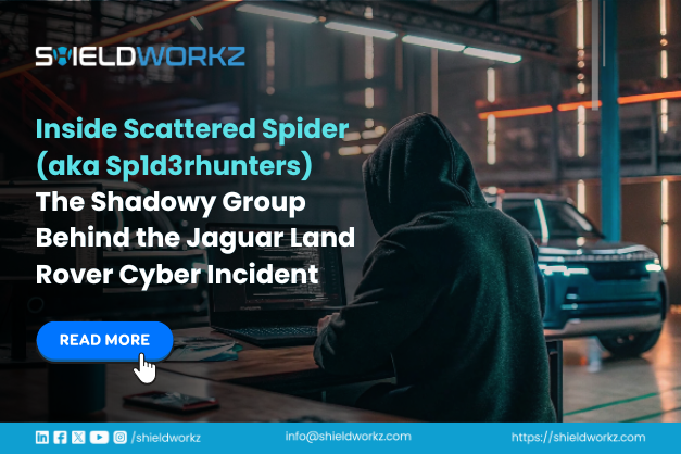 shieldworkz's tweet image. Inside Scattered Spider, the group behind the Jaguar Land Rover cyber incident.

700% affiliate growth, ties to ALPHV &amp;amp; a ruthless RaaS model have made them a global cybercrime player.

shieldworkz.com/blogs/inside-s…

#CyberSecurity #ThreatIntelligence #Ransomware #Shieldworkz