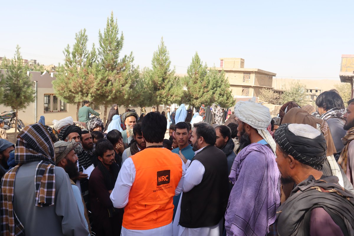 Norwegian Refugee Council tweet media