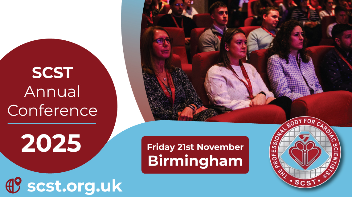 TWO MONTHS TO GO 🚨  Join 150+ cardiac science professionals for a full day of innovation, insight &amp; networking at the SCST Annual Conference 2025.  

📅 21st Nov | 📍 IET Austin Court, Birmingham

📲 Explore the full programme &amp; register now! scst.org.uk

#SCST2025