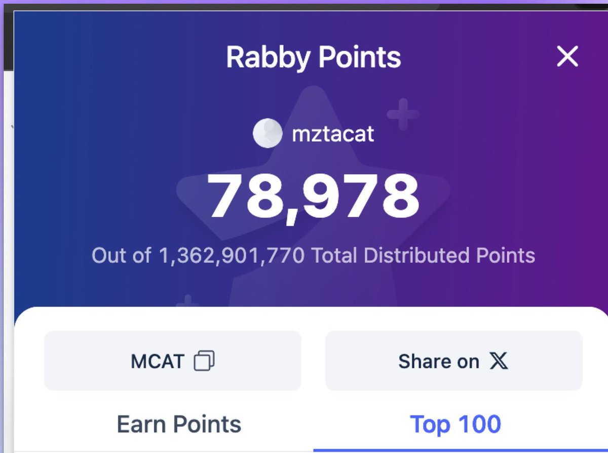 mztacat's tweet image. If this isn't a bait like the usual Debank shii then not only will $RABBY be taken seriously but it'll most likely have one of the fairest airdrop unlike Metamask/Consensys with unlimited milk farms.
Criteria MAY fall under:
- Rabby points; 1 point = ??
- Debank as…