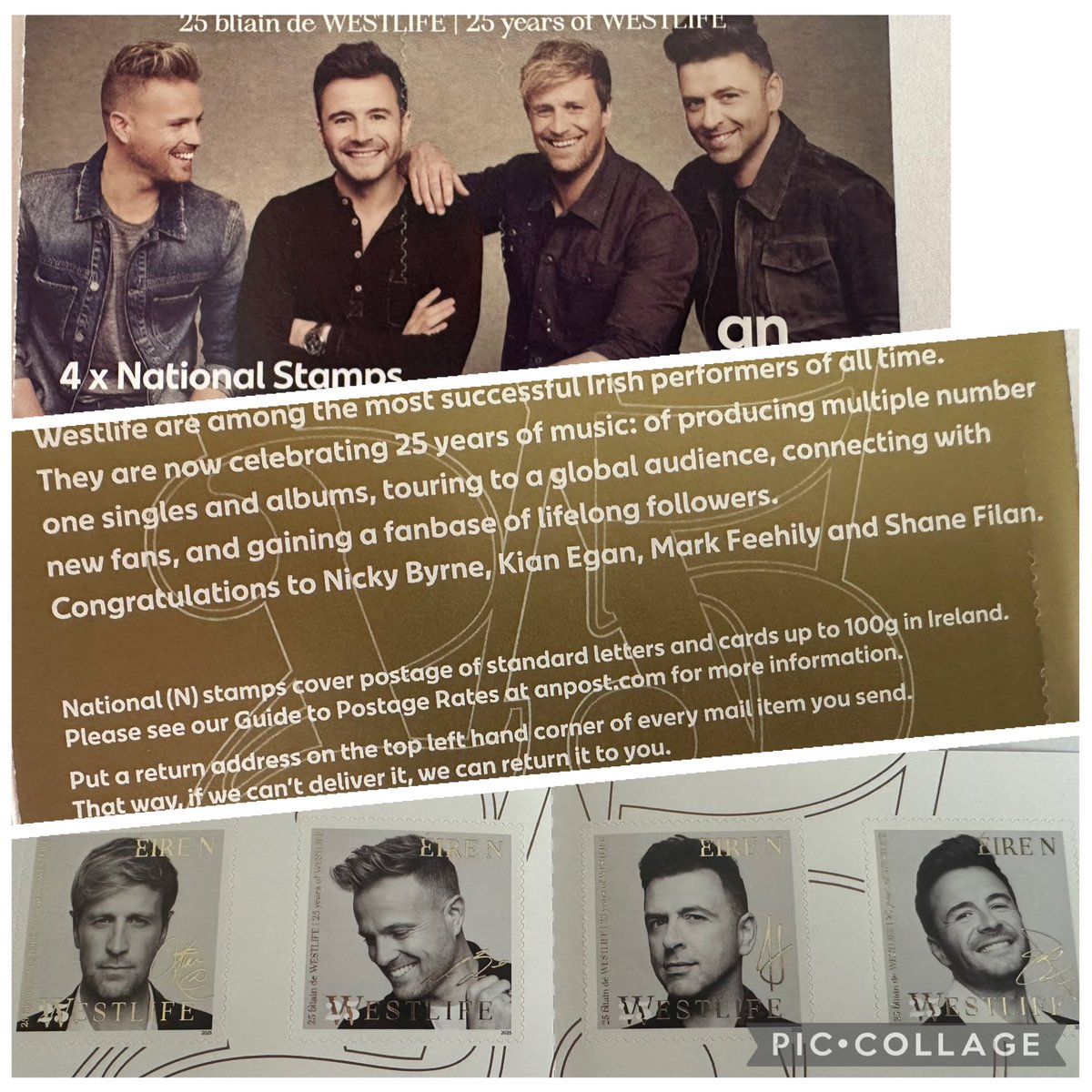 RonanAmy's tweet photo. @westlifemusic @NickyByrne @ShaneFilan @KianEganWL @MarkusFeehily  there will be lots of people that are now able to say they can lick you 😂👅 #25years #westlife https://t.co/cJbjfLCfFm