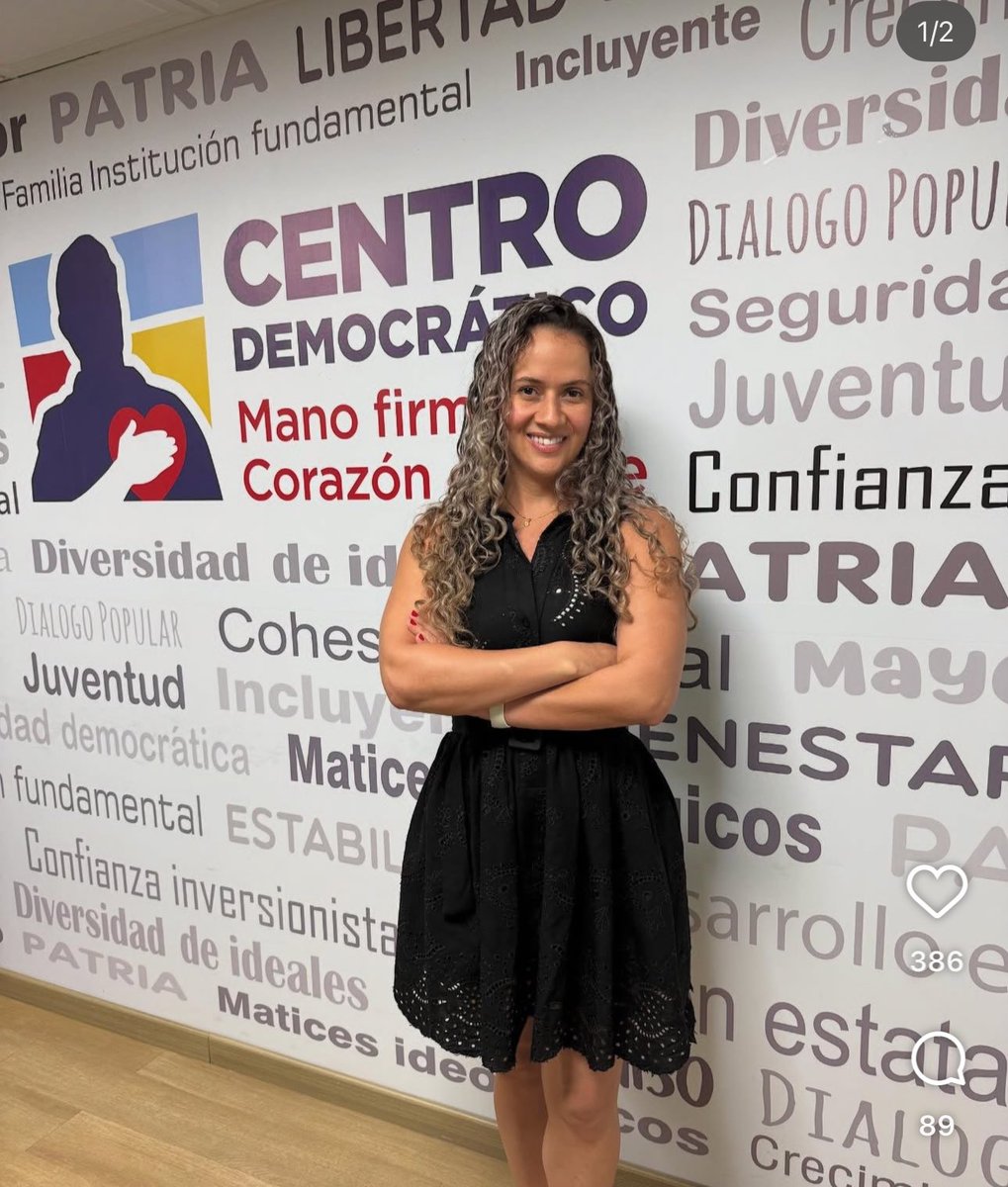 Isis Navarro, quien fue directora de la <a href="/AgenciaTierras/">Agencia Nacional de Tierras</a>  magdalena, hoy candidata por el centro democrático. 

Ella argumenta que,  los cambios en política no deben verse como traición, sino como una forma de 'evolución'. Sin embargo, el reciente salto de una exfuncionaria de un