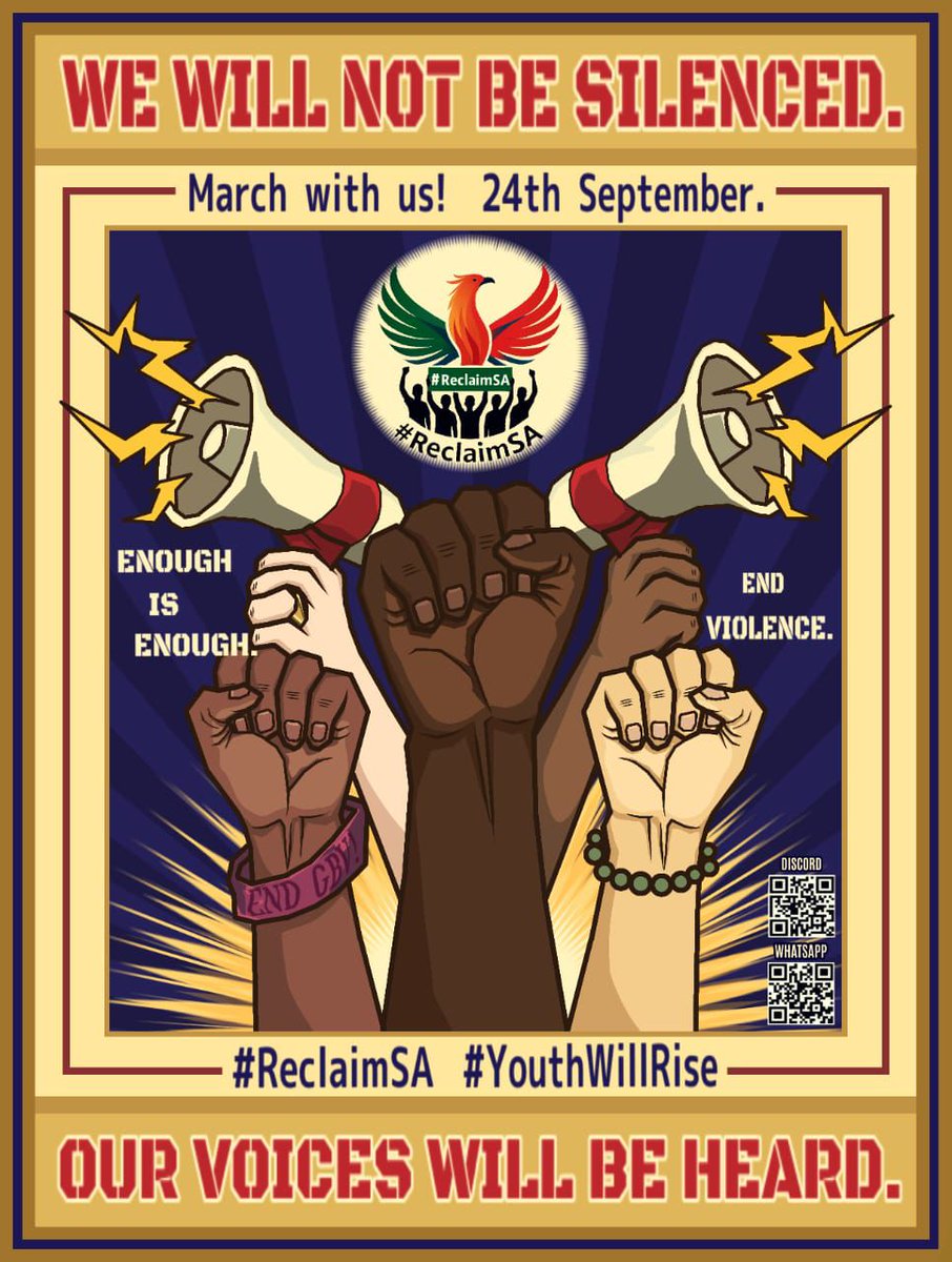 ReclaimSA_'s tweet photo. DON'T FORGET TO BE WITH US AS WE #RECLAIMSA LETS BRING OUR DIVERSE HERITAGE TOGETHER IN THE FIGHT FOR OUR DIGNITY https://t.co/yEzWltUf2U