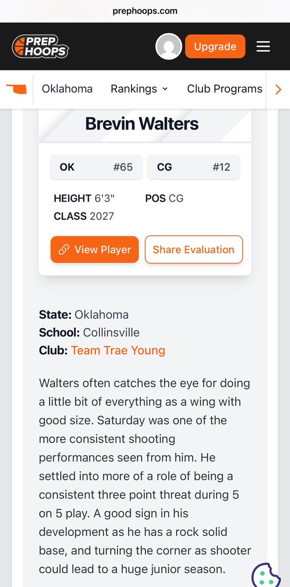 Thanks for the write up, <a href="/PrepHoopsOK/">Prep Hoops Oklahoma</a>! Looking forward to a great junior season with <a href="/CollinsvilleBa4/">Collinsville  Basketball</a>! 

<a href="/chivasmiller_/">Chivas Miller</a> <a href="/D1scoveredT/">D1scovered Training</a> <a href="/_deucetisdale/">Deuce Tisdale 🏁🏁⭕️🙌🏾🧬</a> <a href="/OkieBall_1/">OkieBall</a>
