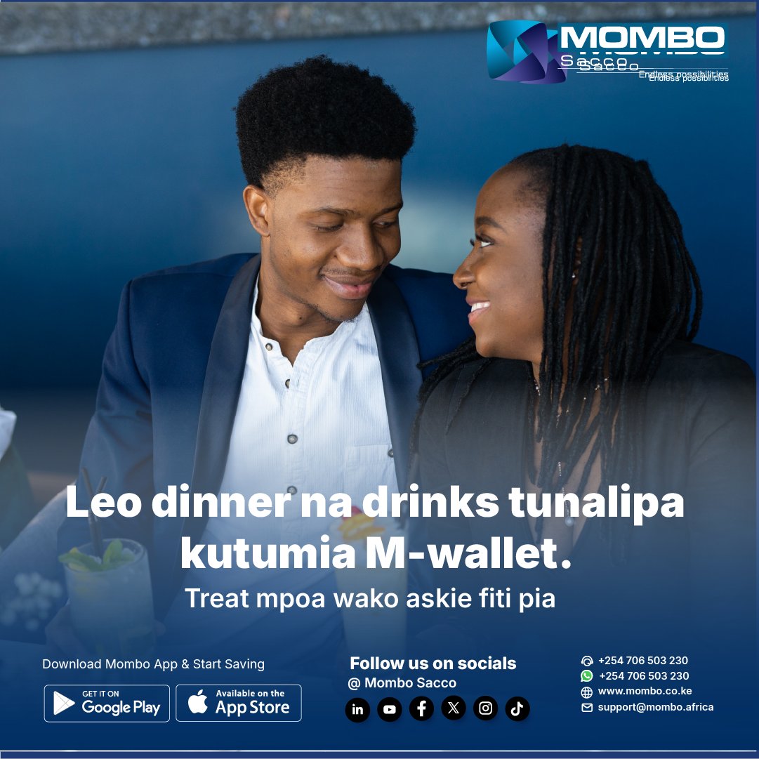 mombosacco's tweet photo. Great food, sweet conversations  and unforgettable vibes. And when the bill comes, no stress… M-Wallet takes care of it all 💳🥂. Simple, secure and stylish, just the way a perfect evening should be.
#MWallet #DateNightMadeEasy #CashlessLove https://t.co/wbIaMXPH3r