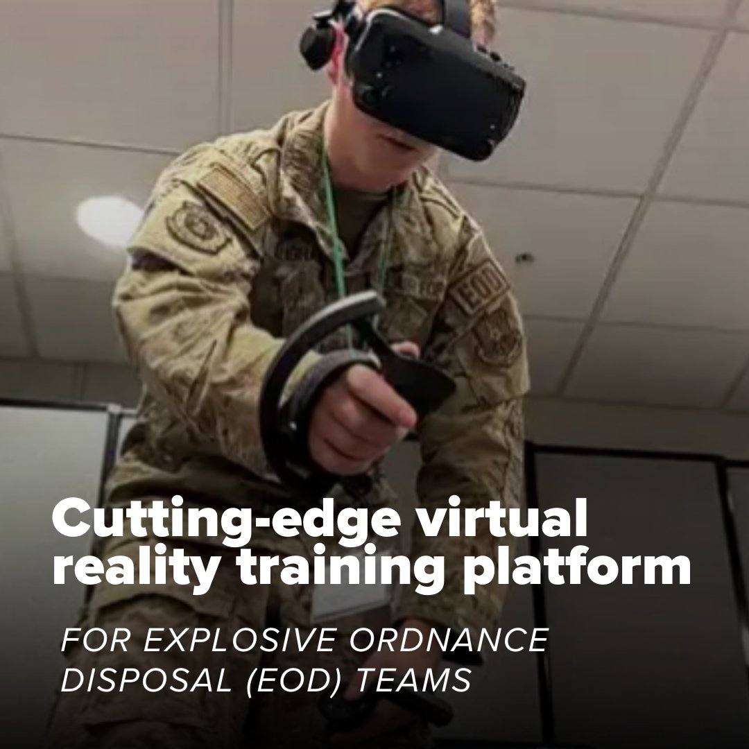 🚨 Innovation Alert: STRIKEWERX + a gaming company built a VR training platform for EOD teams—simulating nuclear accident sites safely. 🚀 300% more training throughput, no repetitive suit prep, &amp; immersive multiplayer scenarios!

#DAFT3 #STRIKEWERX #Innovation #TechTransfer