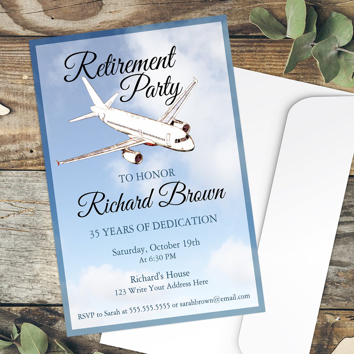 SPJE_Illus_Phot's tweet image. ✈️✨ Celebrate in style! ✨✈️
zazzle.com/retirement_par…

🎉 Ideal for pilots, travelers, or anyone ready to take off into retirement!

#RetirementParty #InvitationDesign #MilestoneCelebration #CustomInvitations #PartyPlanning #LifeInStyle