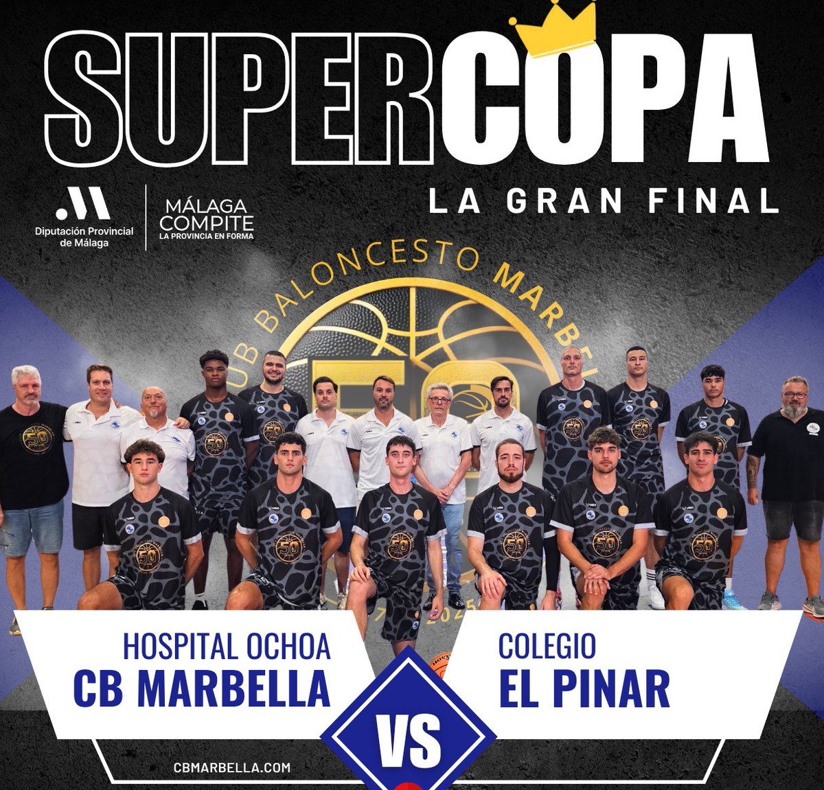 RTV Marbella (@rtvmarbella) on Twitter photo Si ayer te perdiste la final de la Supercopa entre el <a href="/CBMarbella1/">๐๐ฅ๐ฎ๐ ๐๐๐ฅ๐จ๐ง๐๐๐ฌ๐ญ๐จ ๐๐๐ซ๐๐๐ฅ๐ฅ๐ ๐</a> y el <a href="/ColegioEP/">Colegio El Pinar</a> no te preocupes porque esta noche te damos la oportunidad de verlo en nuestras pantallas. ๐
#Marbella #Deporte #Baloncesto
๐ ๐ ๐ฅ๐๐ฌ ๐๐:๐๐ ๐ก ๐๐ง ๐๐๐ซ๐๐๐ฅ๐ฅ๐ ๐๐ ๐บ Si ayer te perdiste la final de la Supercopa entre el <a href="/CBMarbella1/">๐๐ฅ๐ฎ๐ ๐๐๐ฅ๐จ๐ง๐๐๐ฌ๐ญ๐จ ๐๐๐ซ๐๐๐ฅ๐ฅ๐ ๐</a> y el <a href="/ColegioEP/">Colegio El Pinar</a> no te preocupes porque esta noche te damos la oportunidad de verlo en nuestras pantallas. ๐
#Marbella #Deporte #Baloncesto
๐ ๐ ๐ฅ๐๐ฌ ๐๐:๐๐ ๐ก ๐๐ง ๐๐๐ซ๐๐๐ฅ๐ฅ๐ ๐๐ ๐บ