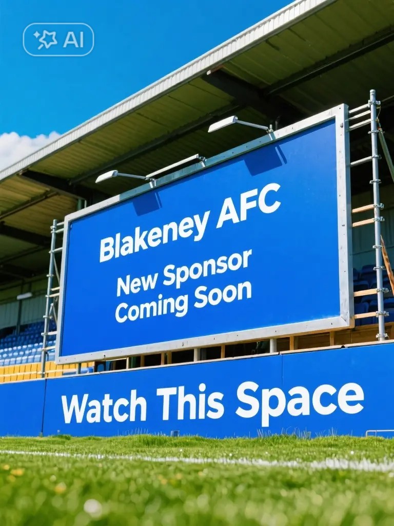 AfcBlakeney's tweet photo. ๐จExciting news๐จ
Blakeney AFC has a new sponsor joining the family! ๐
Keep your eyes on the field, a brand-new advertising board will be making its debut soon. ๐
Big things are happening off the field as well as on it โ stay tuned! ๐ดโซ
#UpTheBlake #BlakeneyAFC #NewSponsor https://t.co/xzPOQAU4d2