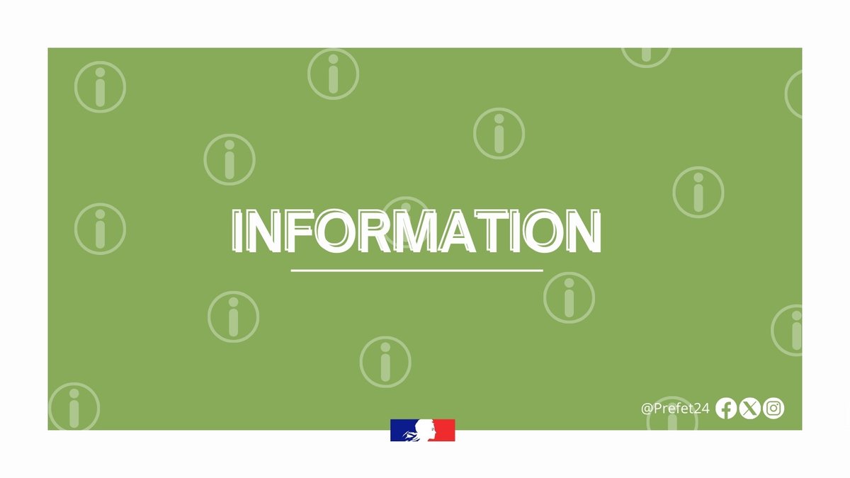 Image de Préfète de la Dordogne - Du 19/09 à 00h au 22/09 à 12h :
⛔️ Interdiction des rave-parties et du transport de matériel de sono