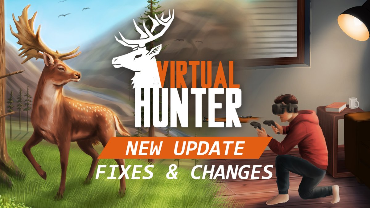 Greetings Hunters!
We have an update that fixes joining multiplayer and smaller changes. You should now be able to join your friends on a hunt!

Have a great weekend and happy hunting!

Read full patch notes here: store.steampowered.com/news/app/15498…

#VR #virtualreality #vrgaming #hunting
