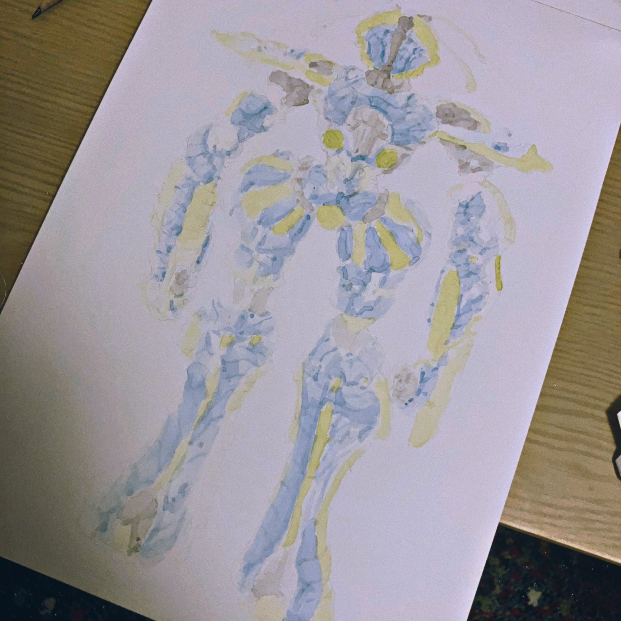 クスノキ　水彩画 睡蓮の池(1) 水彩画原画 (F6) 絵画 yko 通販 13575338｜Creema