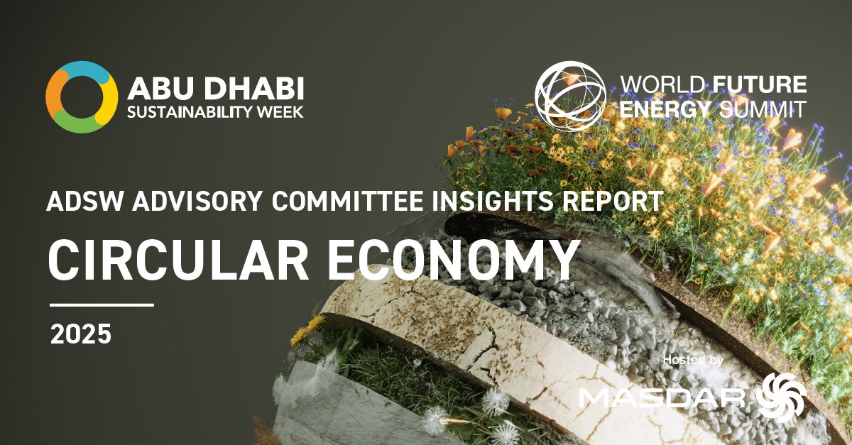 Catch up on our latest #ADSW Report, developed with #Masdar, for the latest insights on #CircularEconomy — highlighting progress, obstacles, and the roadmap ahead.

Read here: spkl.io/6012ArJ9O

#WFES #WFES2026