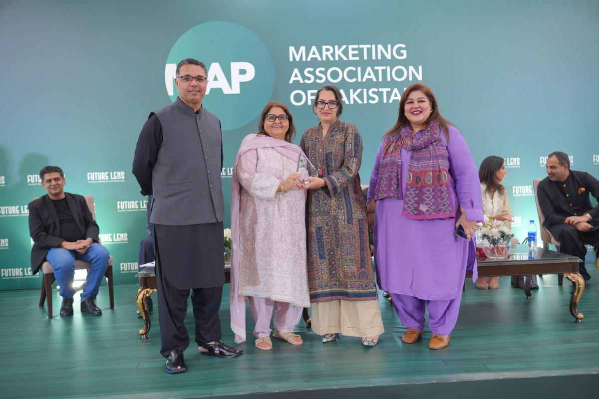 map_association's tweet photo. Glimpses of the inaugural dialogue of "Future Lens – #ShapingTomorrowsConversations," hosted by the Marketing Association of Pakistan (MAP) in Karachi on September 18, 2025.

@MAzfarAhsan @RaedaLatif

1/3 https://t.co/eMCie0gcW0