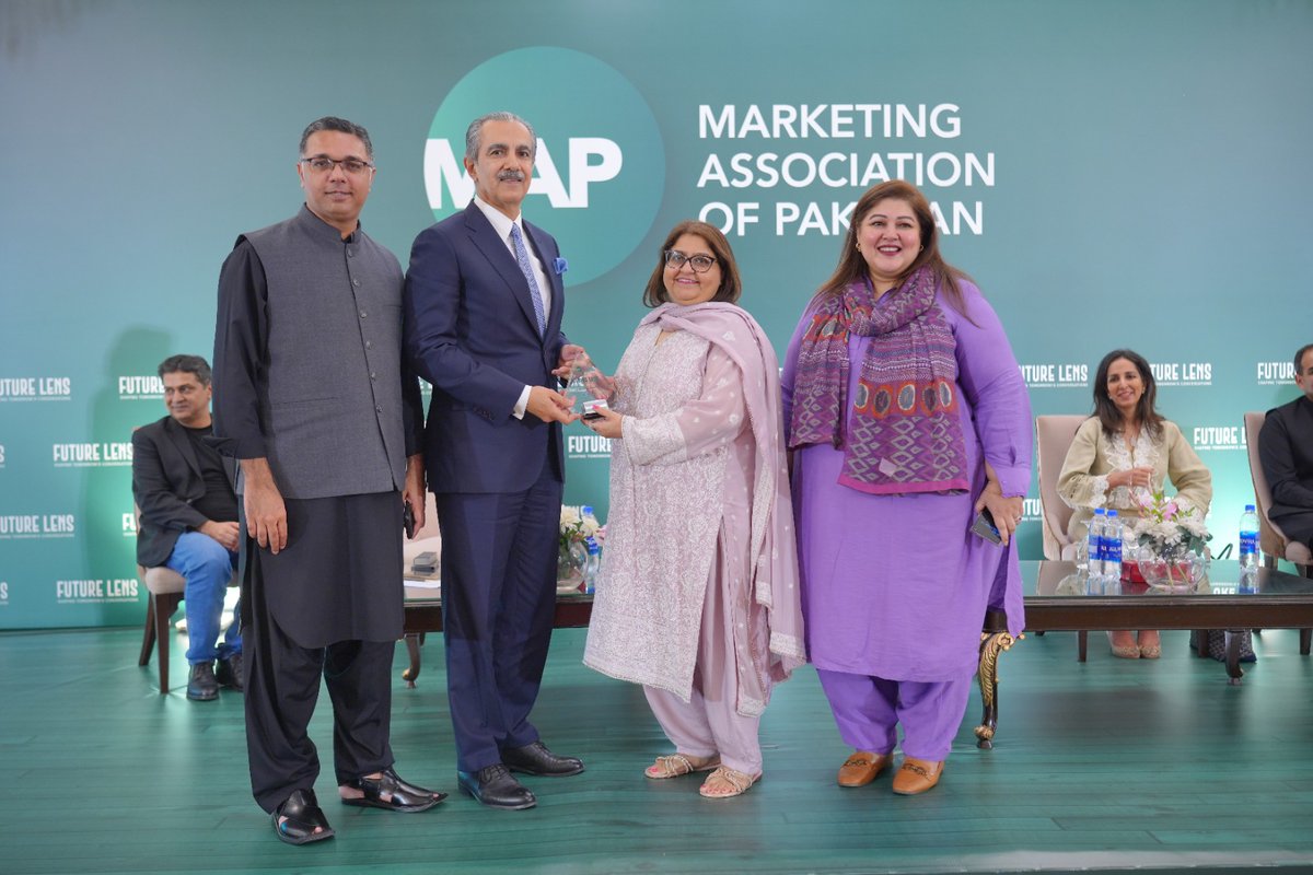 map_association's tweet photo. Glimpses of the inaugural dialogue of "Future Lens – #ShapingTomorrowsConversations," hosted by the Marketing Association of Pakistan (MAP) in Karachi on September 18, 2025.

@MAzfarAhsan @RaedaLatif

1/3 https://t.co/eMCie0gcW0