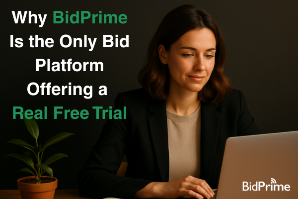 bidprime's tweet photo. Locked previews and vague demos don’t cut it when you are looking to identify and win government contracts. BidPrime gives you full access: real bids, associated documents, sources, and more. Try it free and judge for yourself.

📰 https://t.co/bS8sPTFgC9 https://t.co/NkLo2UMsZq