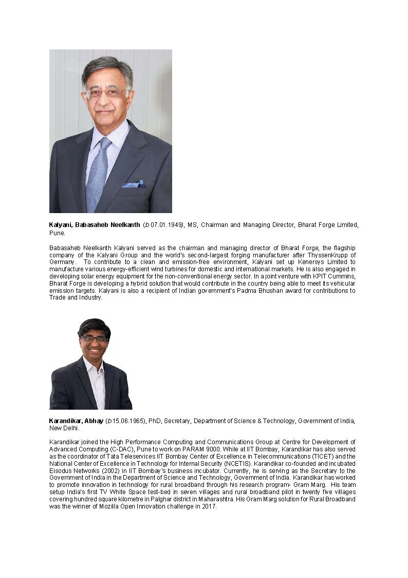 insa_academy's tweet image. Fellows Elected
(Effective from January 1, 2026)
Sectional Committee-Wise