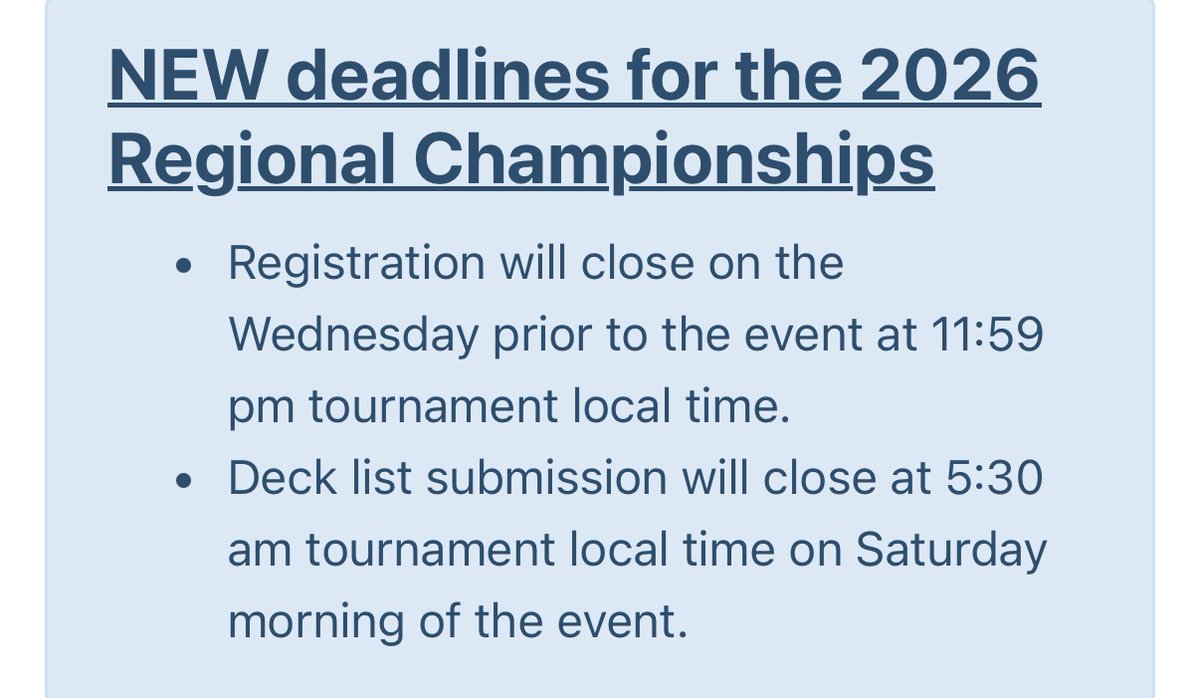 Heads up VG folks. In case you missed it; list submission closes at 5:30 AM Saturday!