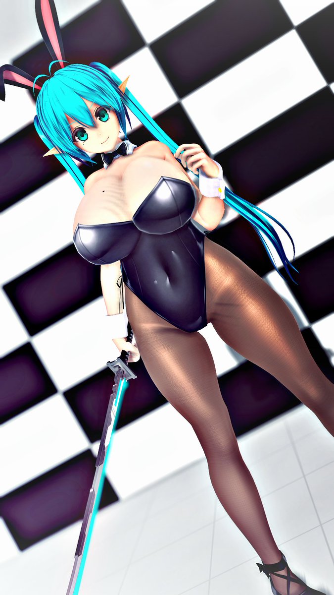 カタナ握ってる時が一番生き生きしてるうちのこエステルちゃん #COM3D2 