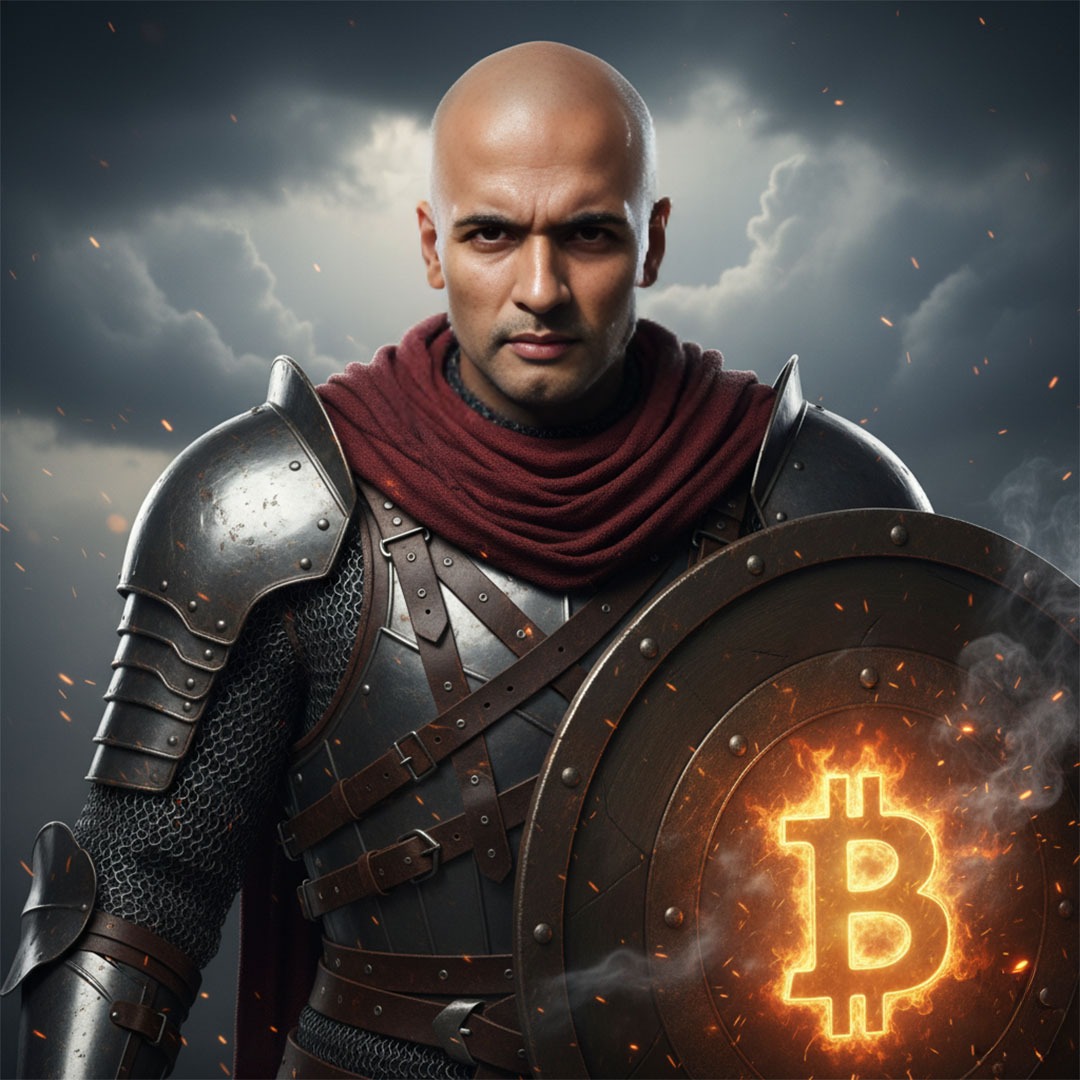 ceojetking's tweet image. Not just holding Bitcoin… guarding it. 🛡 #HODLer  #Jetking #Bitcoin