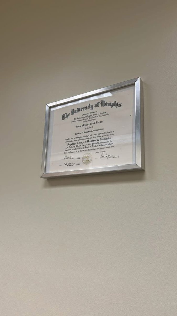 Got in the perfect position for folks to see this in every meeting I have with them. My greatest work now sitting on my office wall 💙