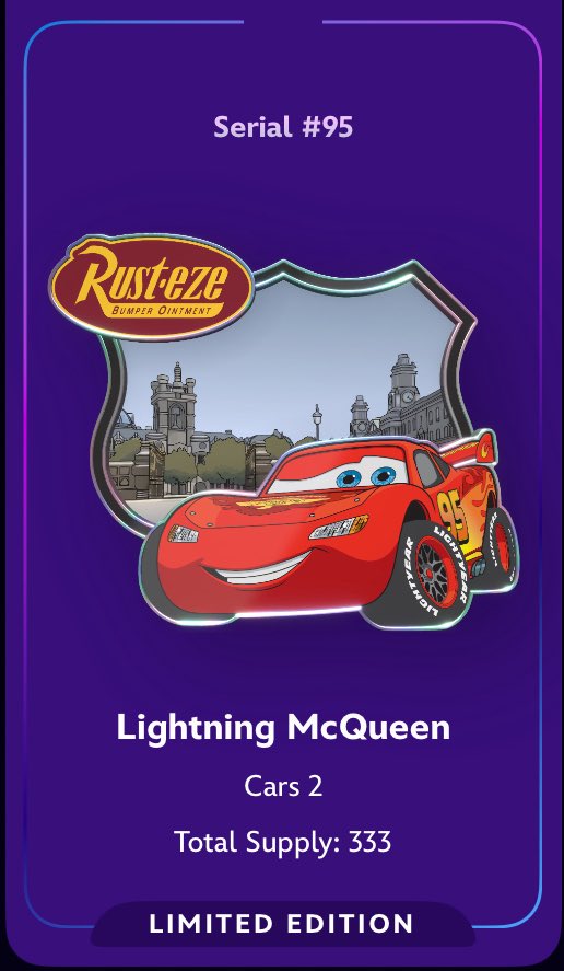 KGBeast67's tweet image. Thrilled to have hit my grail @DisneyPinnacle. Cars is one of my all time favorite. As @jayenef13 said, "No one better to have pulled it." Another sub-30-minute sellout and a full day of trading to reach 12 sets.