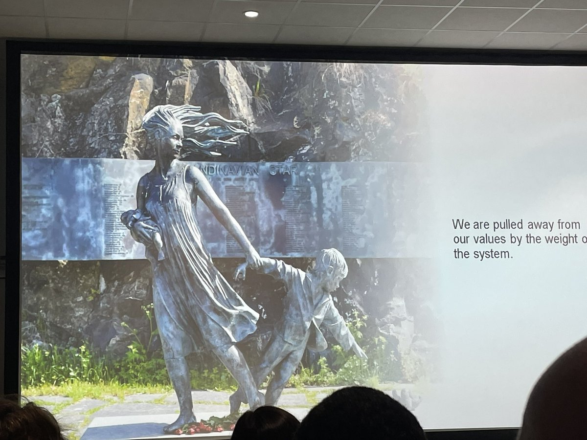 #mhnr2025 call from Nutmeg Hallett for mental health nurses to be much more radical to bring about the changes and improvements service users and staff want.