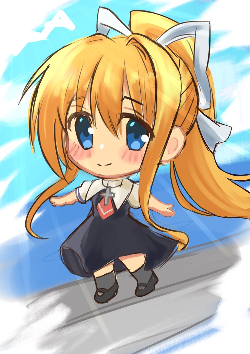 今年の夏も鳥の詩とFarewell song沢山聴いたので今回のワンドロはAIRの神尾観鈴ちゃん描きました！