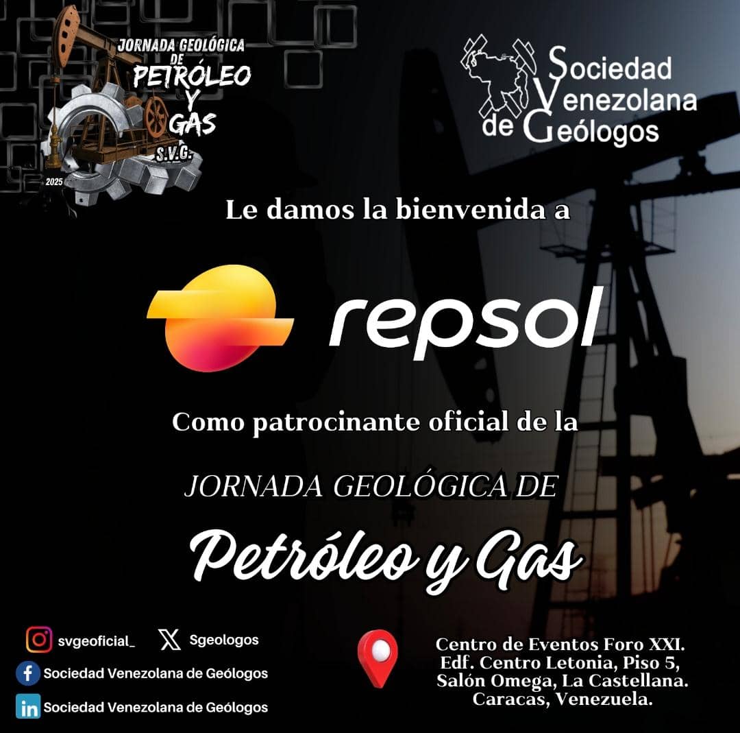 🟠 Repsol es patrocinante oficial de la Jornada Geológica de Petroleo y Gas 2025

Con más de 30 años de presencia en Venezuela, Repsol ha enfocado su actividad principalmente en el negocio de exploración y producción de hidrocarburos, con participación en proyectos estratégicos➡️