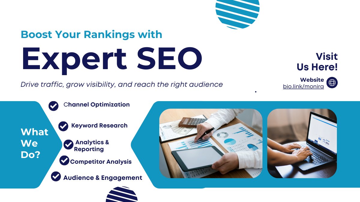 moniratanjin's tweet photo. 🚀 Struggling to get views on YouTube?
I’m a YouTube SEO Specialist helping creators &amp; brands:
✅ Rank Higher
✅ Get More Views
✅ Grow Real Subscribers https://t.co/vZy9efB7C3