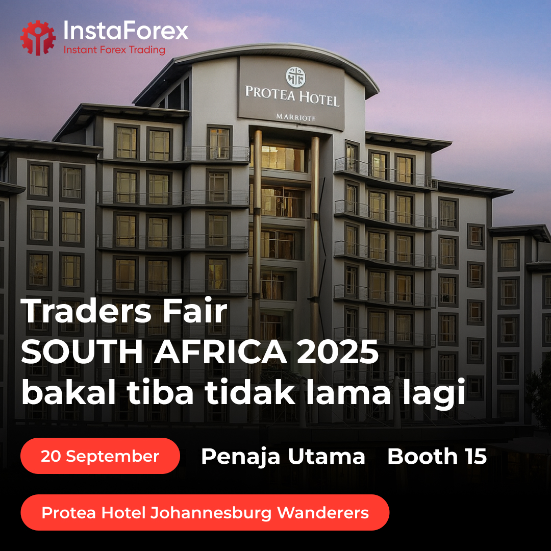 InstaForex_MS's tweet image. 📢 Traders Fair SOUTH AFRICA 2025 bakal tiba!

 Jangan lepaskan peluang! 20 September 2025 • Johannesburg akan menjadi tuan rumah salah satu acara kewangan paling dinantikan – Traders Fair SOUTH AFRICA 2025.

🔥 InstaForex akan mengambil bahagian sebagai Prime Sponsor dan…