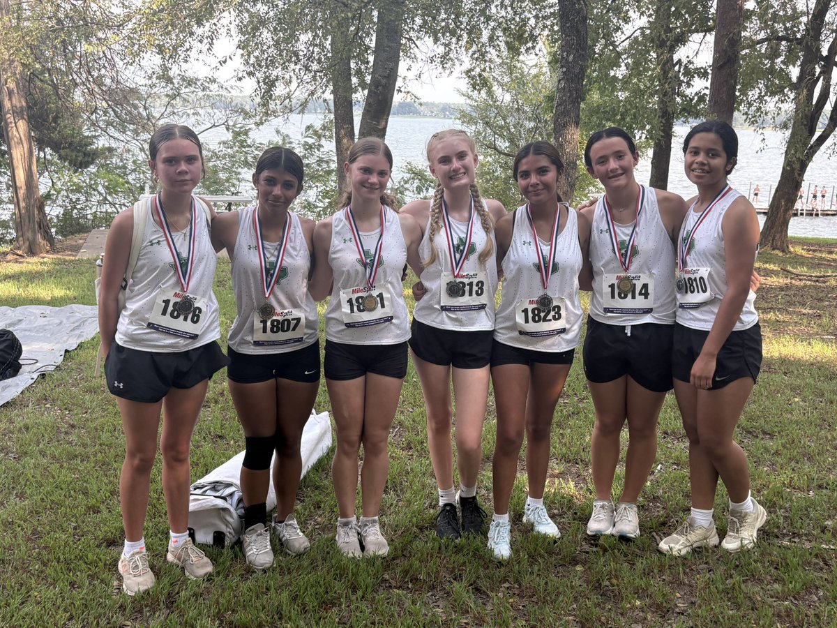 Congratulations to our cross country teams as they competed at the Brookshires Challenge. Varsity Girls, Varsity Boys, and JV Boys all finished second place while our JV Girls finished first. Keep up the great work.<a href="/KodiCrane/">Kodi Crane</a> <a href="/luke__allison/">Luke Allison</a> <a href="/CaddoClub/">Caddo Mills Athletic Booster Club</a> <a href="/CaddoMillsHS/">Caddo Mills HS</a>