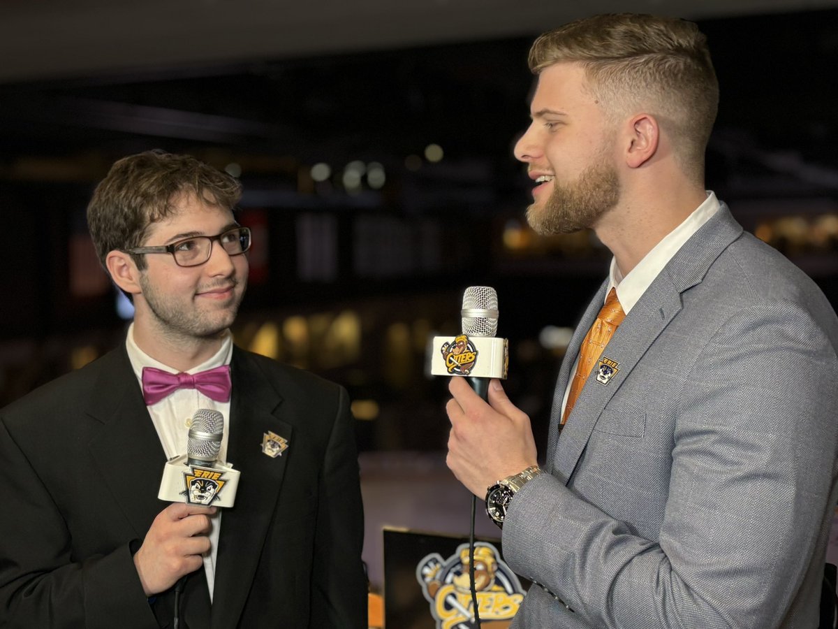 Shawn Bednard (@callmebednard) on Twitter photo Extending best wishes on <a href="/ErieOtters/">Erie Otters 🦦</a> Opening Night to the Voices of the Otters, <a href="/Trevork_32/">Trevor Kubeja</a> & <a href="/Tim14Quinn/">Tim Quinn</a>!
The best booth in <a href="/OHLHockey/">Ontario Hockey League</a>, and two guys I’m proud to call close friends. Remember your passports, don’t be late to the bus, and call it how you see it! Extending best wishes on <a href="/ErieOtters/">Erie Otters 🦦</a> Opening Night to the Voices of the Otters, <a href="/Trevork_32/">Trevor Kubeja</a> & <a href="/Tim14Quinn/">Tim Quinn</a>!
The best booth in <a href="/OHLHockey/">Ontario Hockey League</a>, and two guys I’m proud to call close friends. Remember your passports, don’t be late to the bus, and call it how you see it!