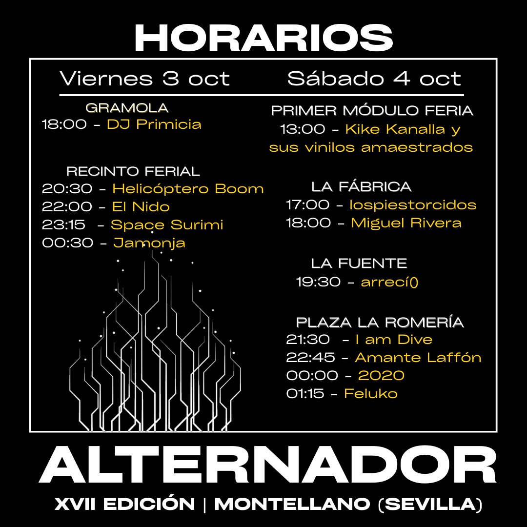 El Alternador | Montellano tweet media