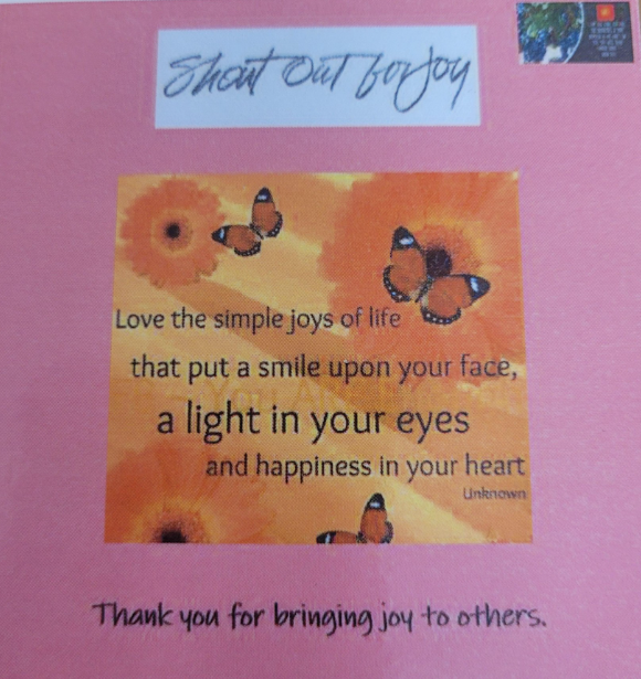 MsHDHT22's tweet photo. This week, I have enjoyed being able to hand out 'Shout outs for JOY' to many children who have brought JOY to our school community. Well done to those children who have demonstrated this value so well. https://t.co/Ka5zHhGKfb