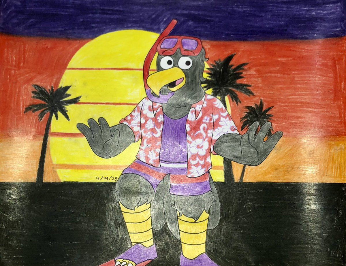 Jeffrey gets around on the beach.