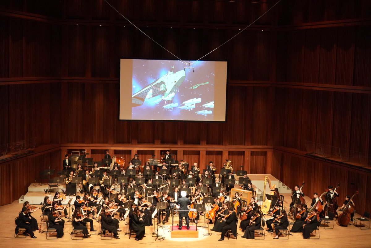 Japan_Century's tweet image. 【アニメ meets オーケストラ　#プリンセスチュチュ× #銀河英雄伝説】

終演しました‼️
前半はプリンセスチュチュの世界から、シェエラザード〜白鳥の湖〜くるみ割り人形を🩰スペシャル企画としてこの公演の為に書かれた“ドラマオーケストラ”では #松本保典 さん🐱 #加藤奈々絵 さん🐤#和田薫…