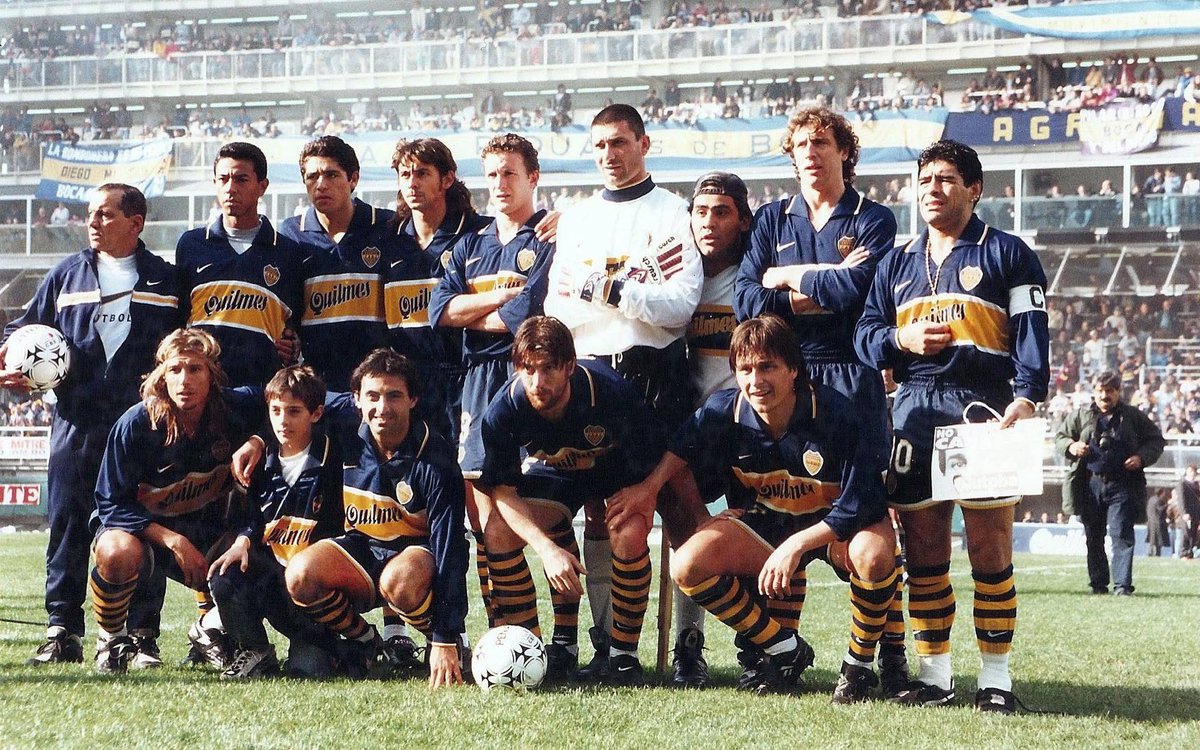 Boca Juniors, 1997.

What a side!