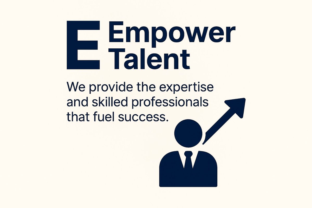 DigirexConsult's tweet photo. At digiRex – the E stands for Empower Talent ✨

We provide the expertise and skilled professionals that fuel success, helping businesses unlock their full potential. 🚀 #EmpowerTalent #digiRex #DigitalExcellence https://t.co/6xDLwzhb5h