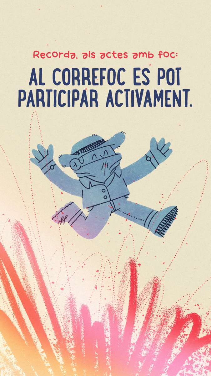 Pren sempre precaució als actes de foc 💥 #SantaTecla2025

👉 Correfoc: manifestació festiva amb participació activa del públic sota la pirotècnia dels grups de foc.
👉 Cercavila, Ofici i Professó: el públic hi té només un rol d’espectador.

ℹ️ tarragona.cat/cultura/festes…