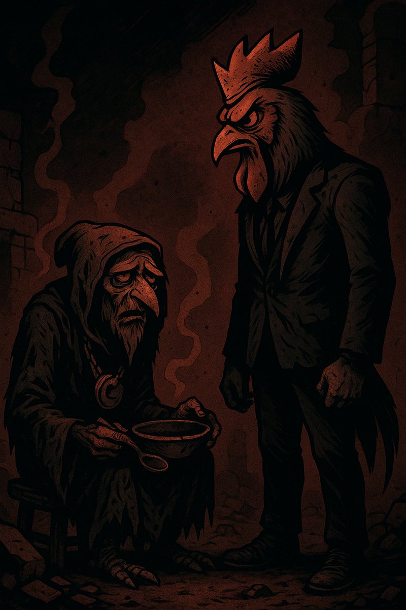 👑 Prince:
“Tell me, my dear servant… What has happened?”

🕯️ Archguardian:
“Dear Prince, the moment Monsieur seized power — everything went downhill.
He promised a game by the end of summer… but released nothing.
People began scooping out the Soup, and soon nothing was left.”