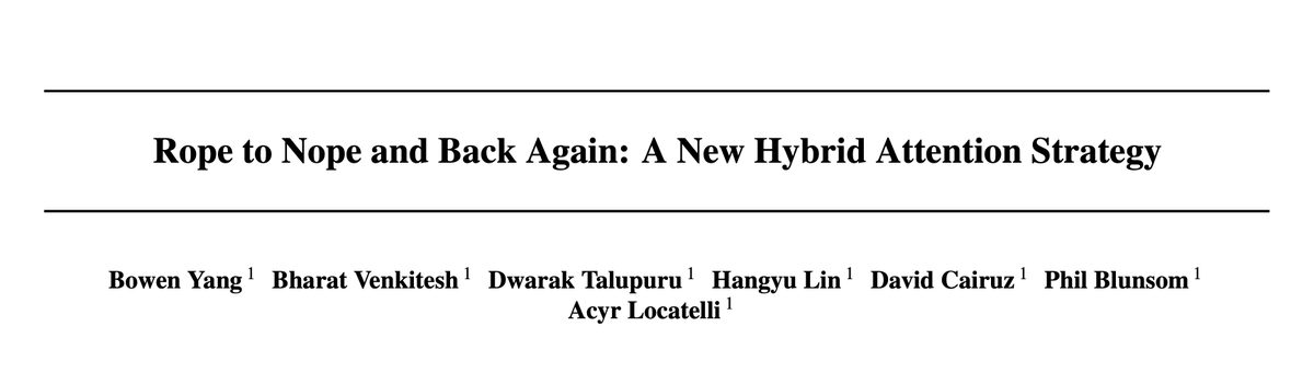 davidcairuz's tweet photo. So excited to share that our work on Command A architecture was accepted to NeurIPS 2025! 🥳 Amazing work by the team!

You can read the paper here: https://t.co/5uFvurl2d1 https://t.co/A3n6NR716g