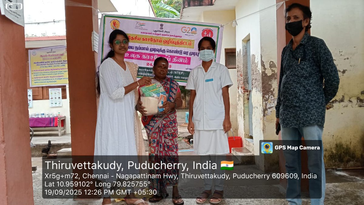 As a part of SNSPA program, Nutritional Package Distributed at Kottucherry, Ambhagarathur sponsored by Chemplast sanmar ltd on 19.9.25