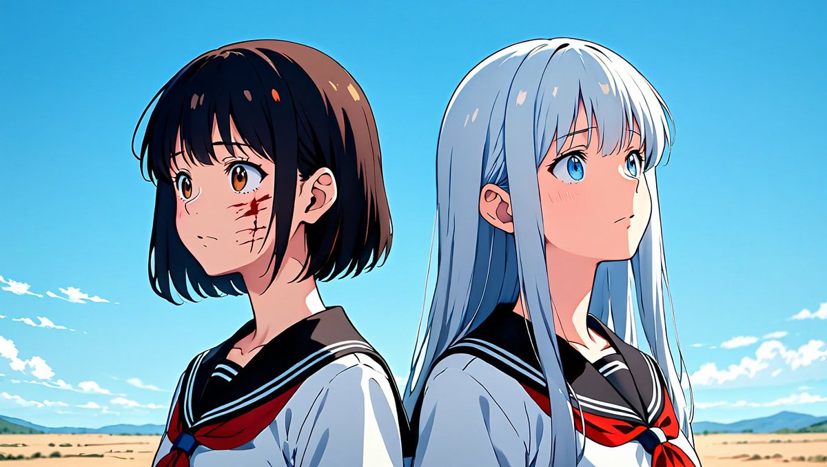 ai_illust_akira's tweet image. #reve 
#reveimage 
今日はありがとうございました投稿の後ですが…。

Reveが19時に生成出来るようになっていたから3時間研究。
まず、リファレンスは本当に使えないから、プロンプト力技でアンナを出力。

デフォルトでたまにアンナは出てくるから、会話形式を逆手に取って…