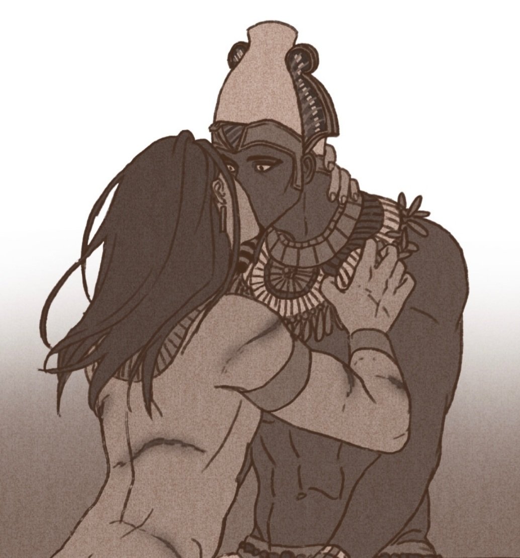 세트 이자식 또 키스로 꼬시는거 봐라 어휴 미친놈(좋다는 뜻)